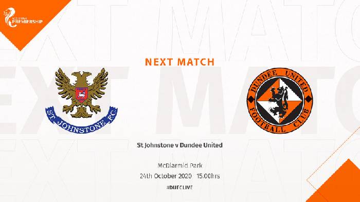 Nhận định St. Johnstone vs Dundee United, 22h00 ngày 2/1, VĐQG Scotland